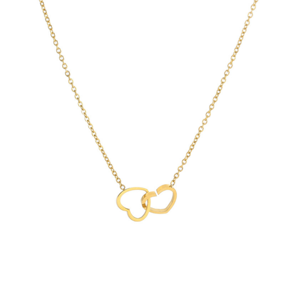 Linked Hearts Necklace