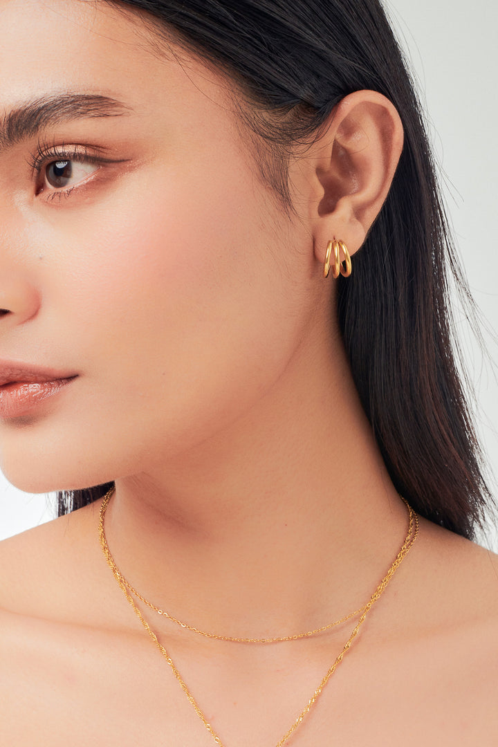 Celia Hoop Earrings - Minimalist Lab