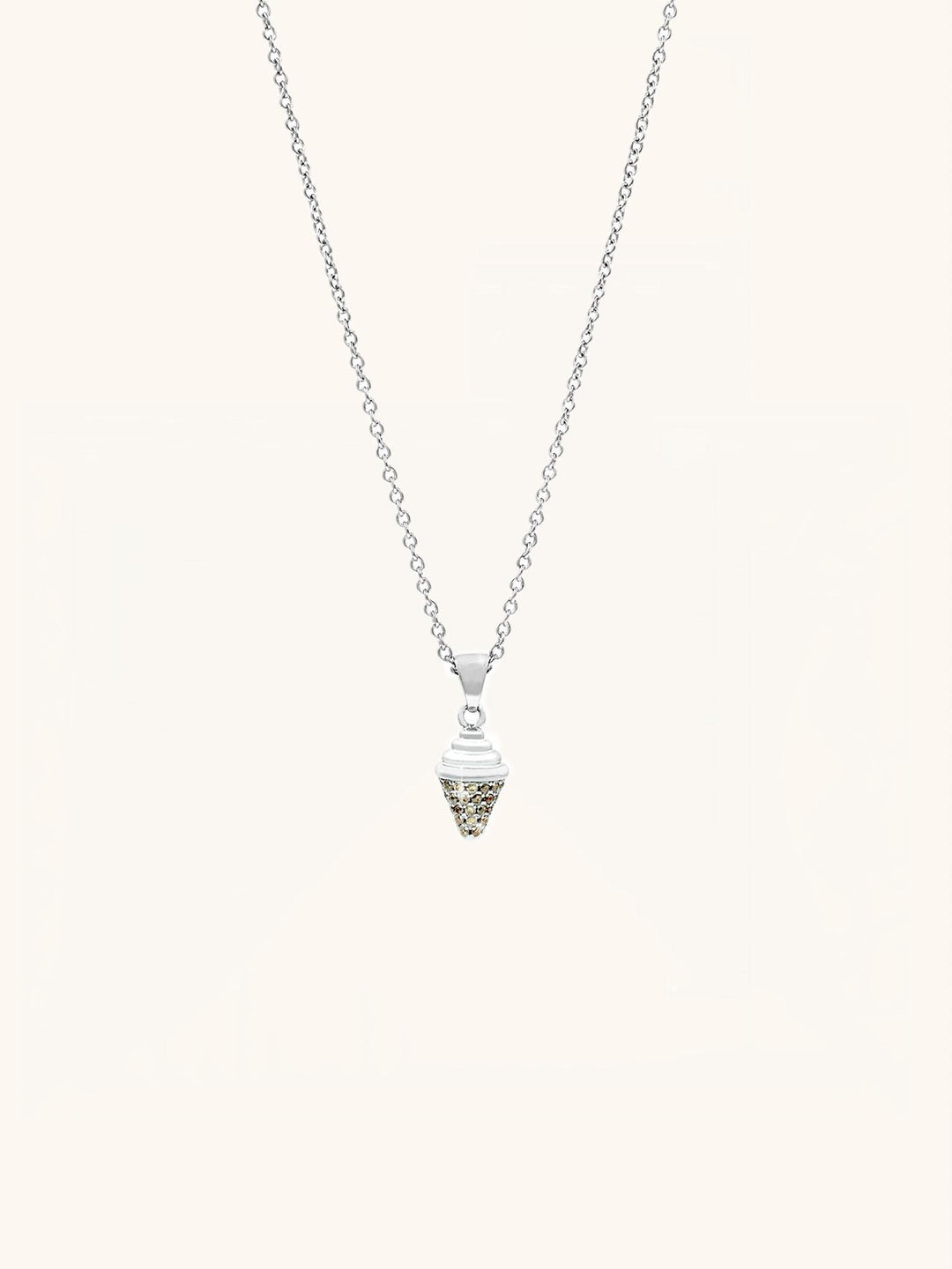 SUNDAE Ice Cream Sterling Silver Necklace