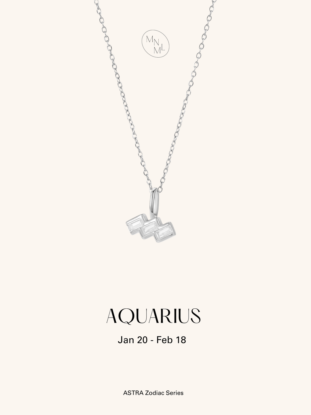 ASTRA Zodiac Sterling Silver Necklace