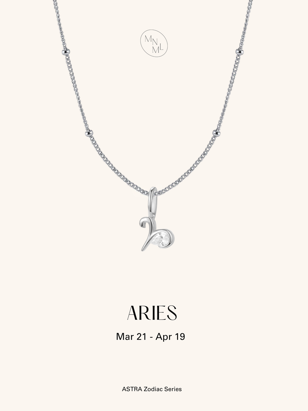 ASTRA Zodiac Sterling Silver Necklace