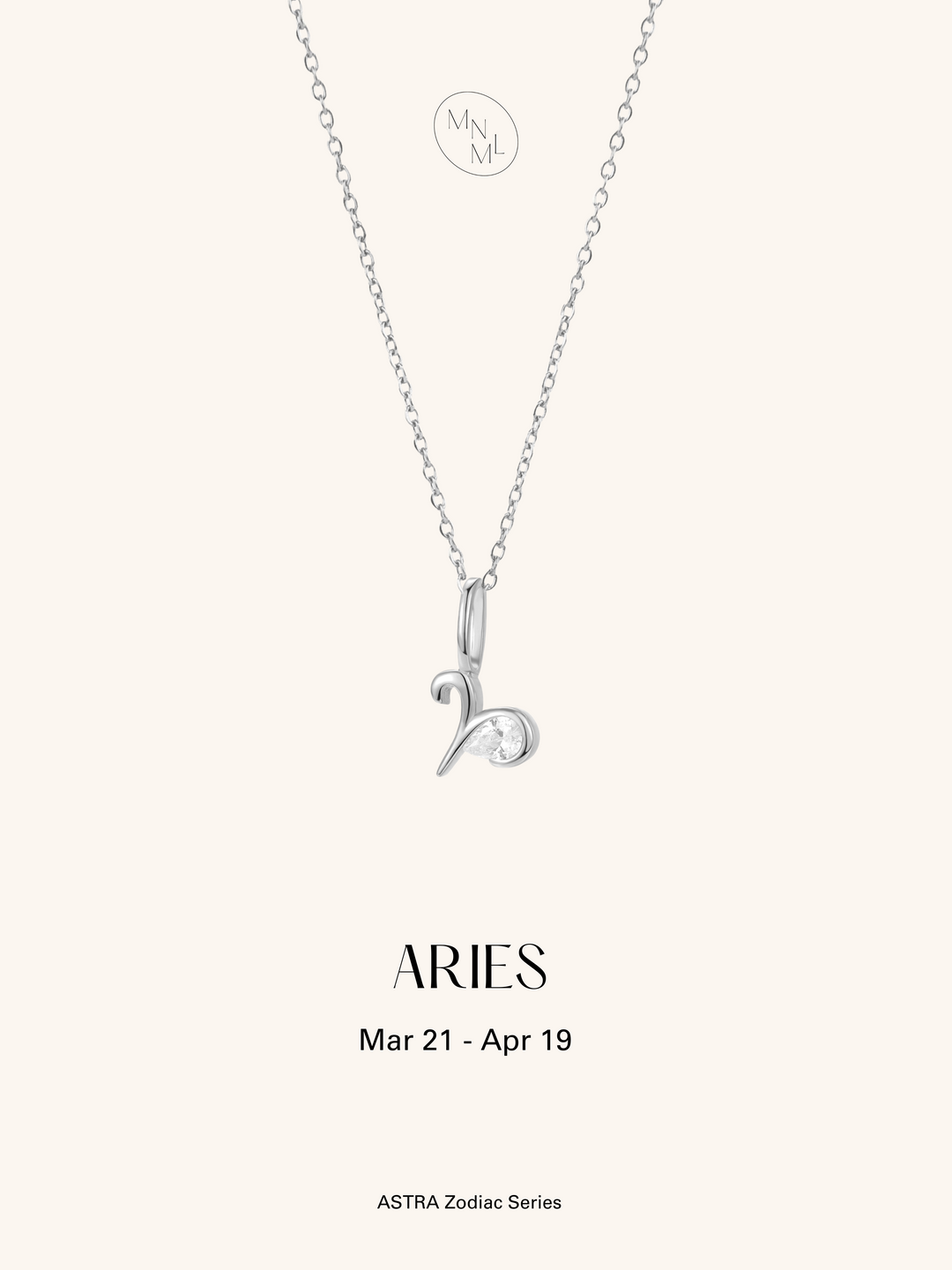 ASTRA Zodiac Sterling Silver Necklace