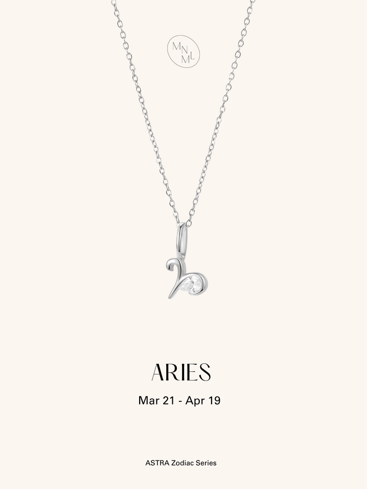 ASTRA Zodiac Sterling Silver Necklace