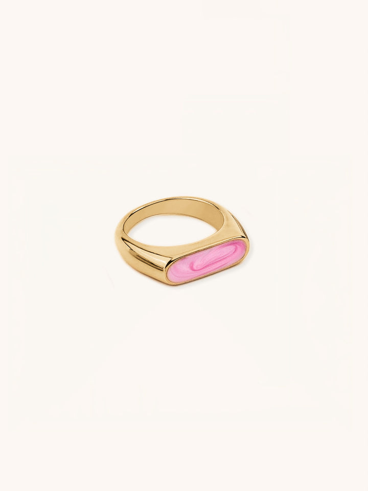 Artsy Enamel Ring