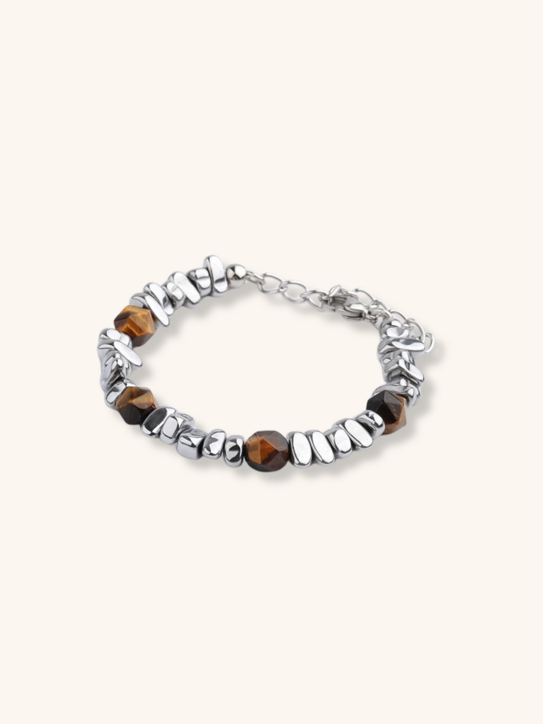 Stellar Tiger's Eye Beads Bracelet