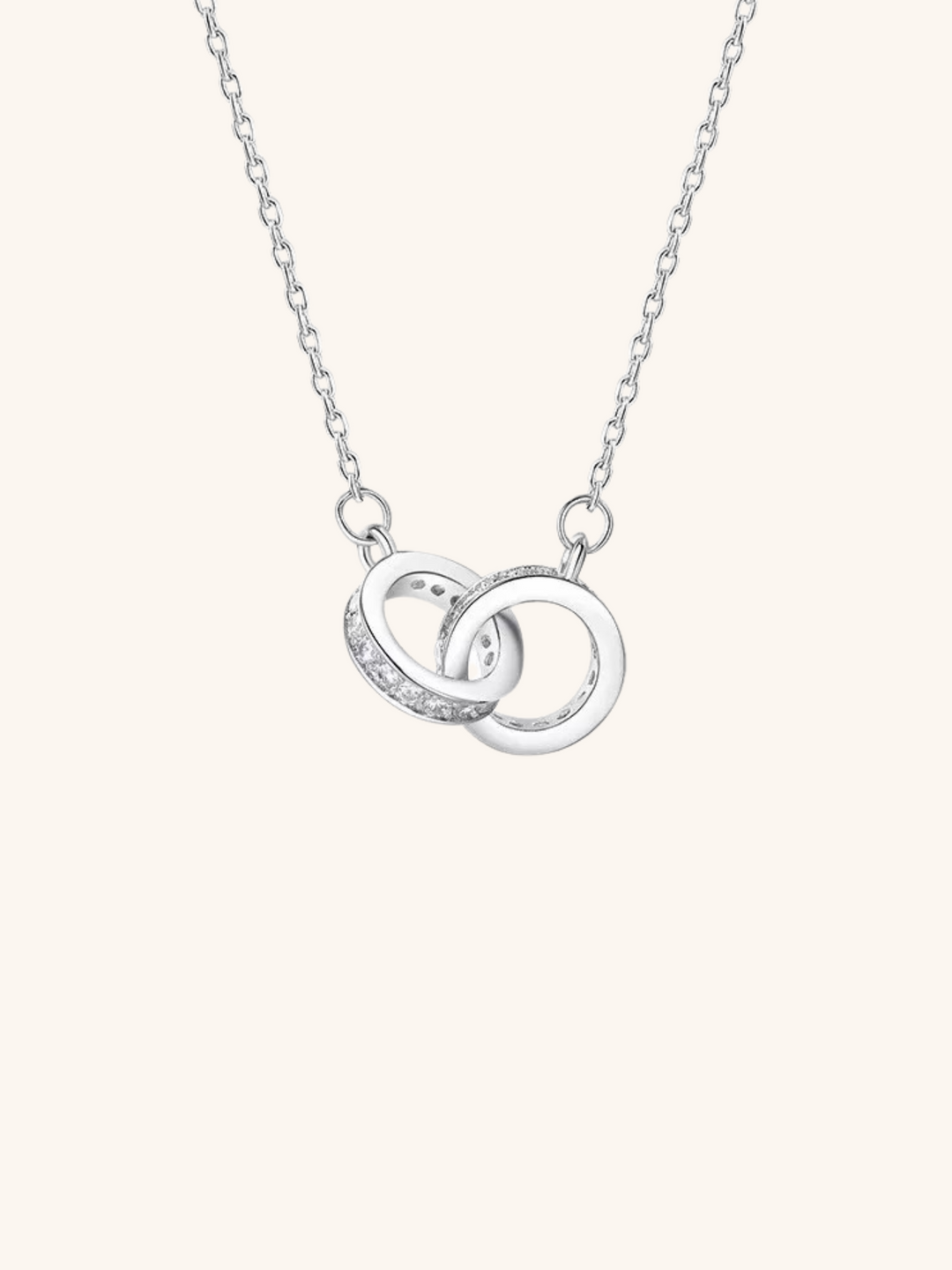 FINLEY Interlocked Diamonds Sterling Silver Necklace