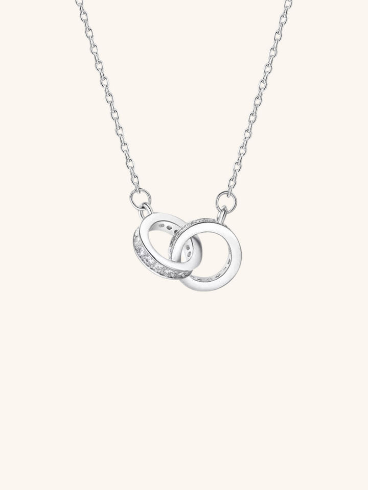 FINLEY Interlocked Diamonds Sterling Silver Necklace