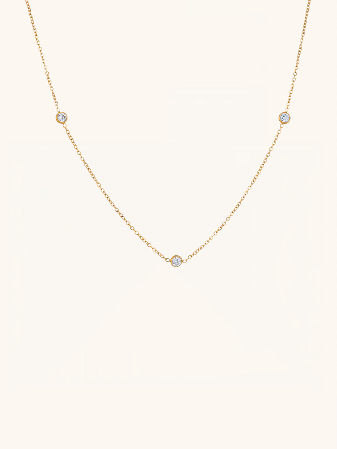 CLAIRE Trio Diamond Necklace