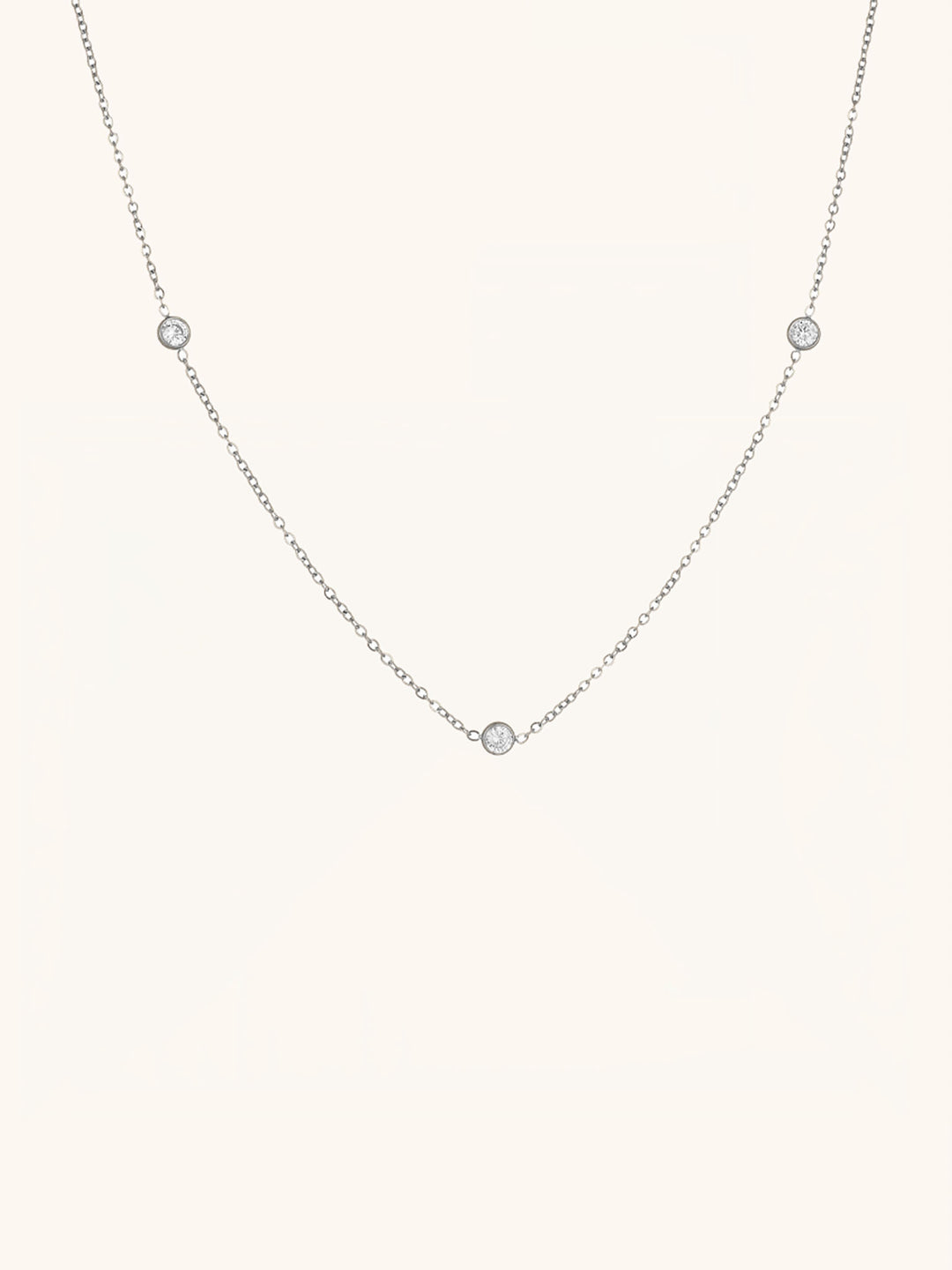 CLAIRE Trio Diamond Necklace