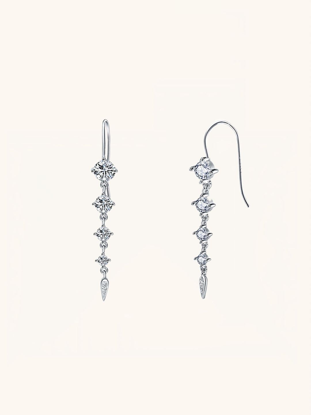 DELILAH Drop Threader Earrings