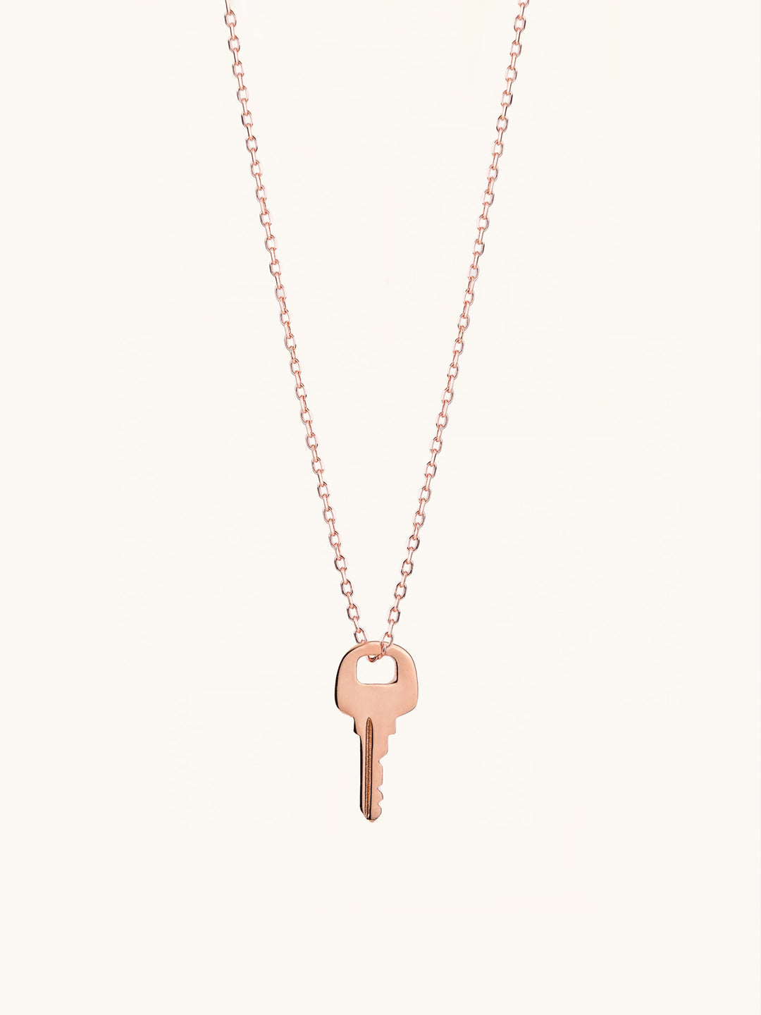 DAVIS Midi Key Sterling Silver Necklace