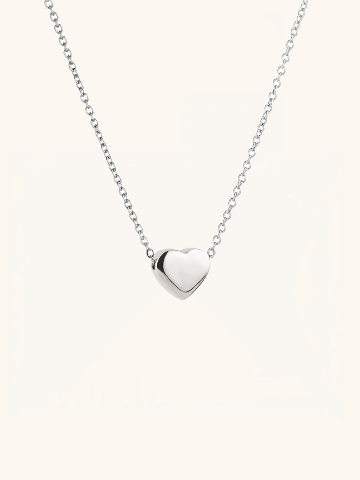 Elliot Heart Pendant Engravable Necklace