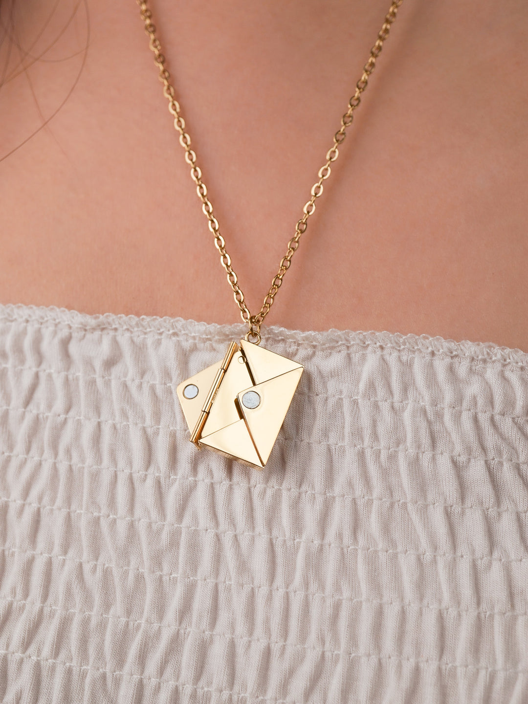 Love Letter Pendant Engravable Necklace - Minimalist Lab