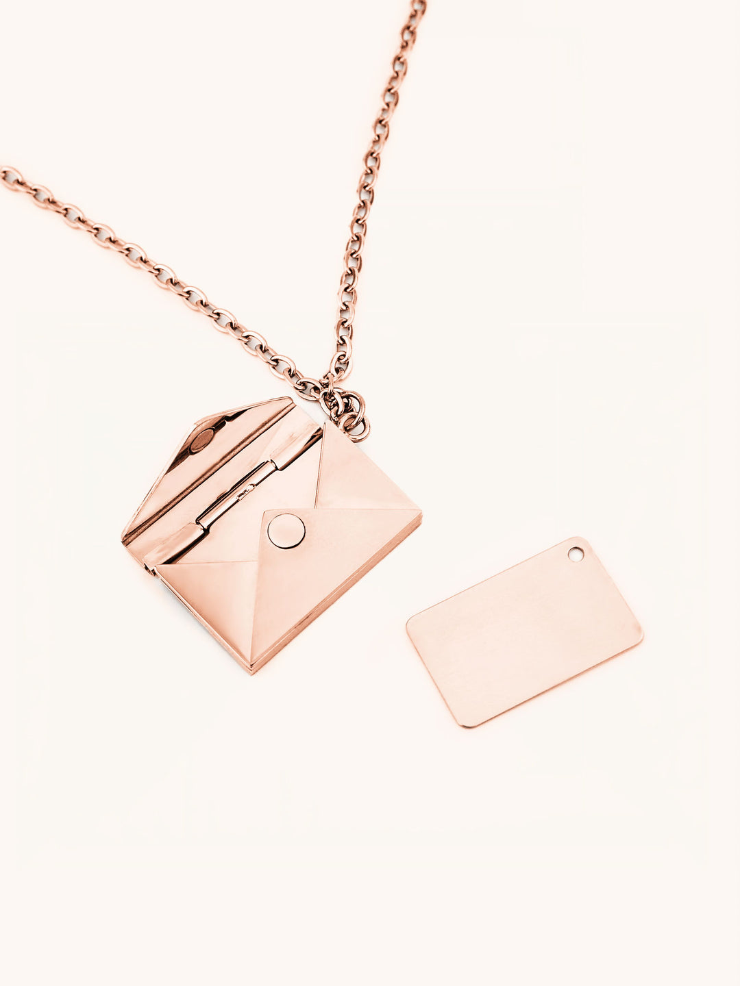 Love Letter Pendant Engravable Necklace