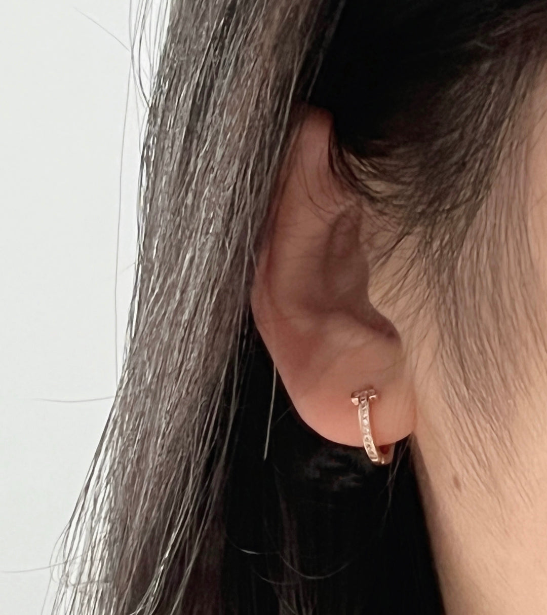 TALIA Sterling Silver Ear Hoops