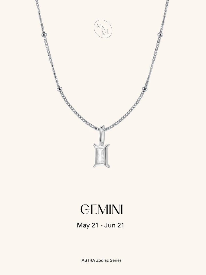 ASTRA Zodiac Sterling Silver Necklace