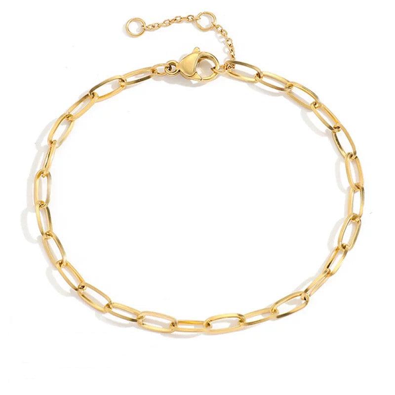 Paperclip Chain Essential Bracelet