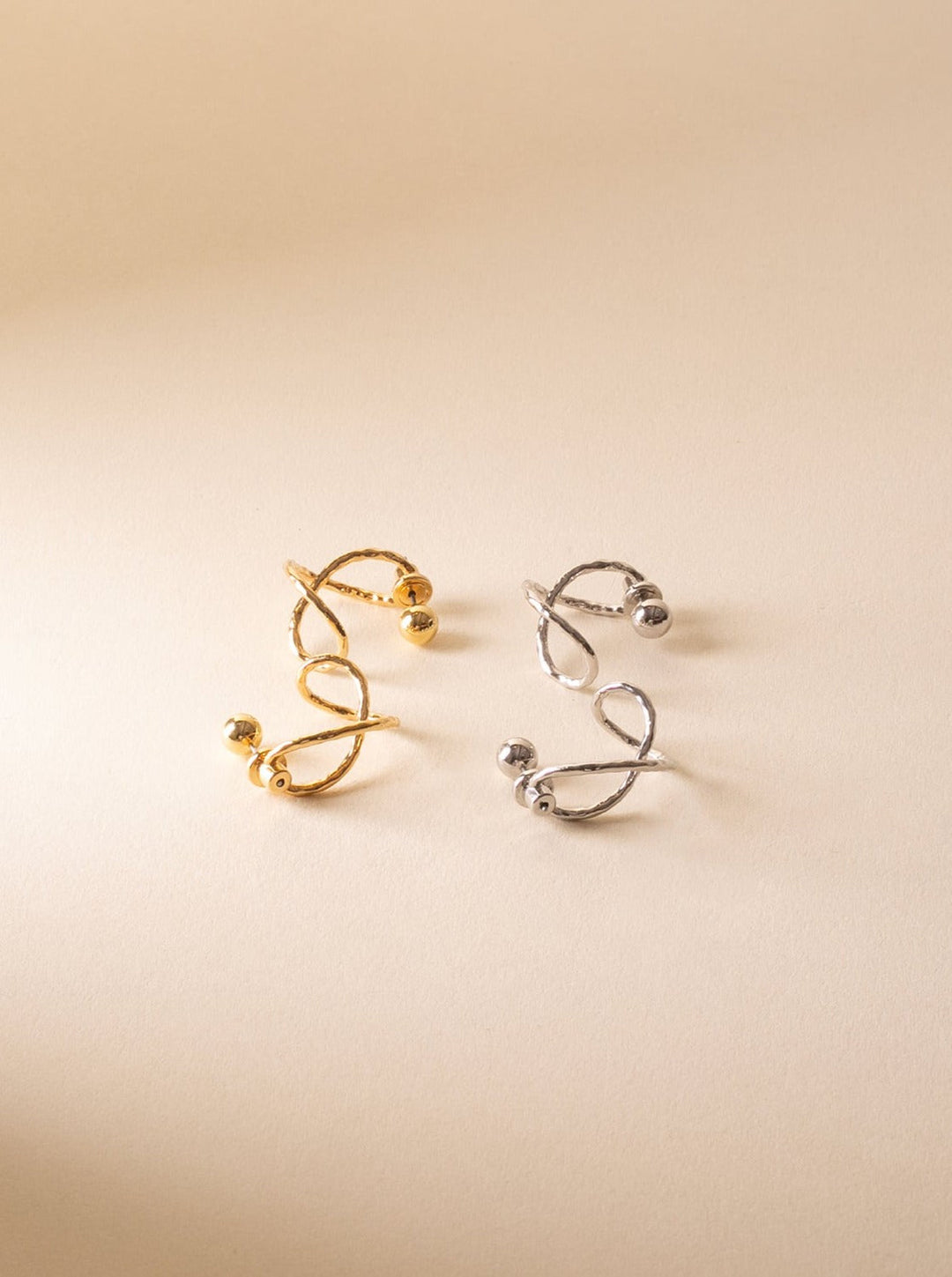 Eternal Swirl Stud Earrings