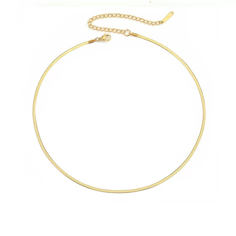 Herringbone Chain Essential Necklace