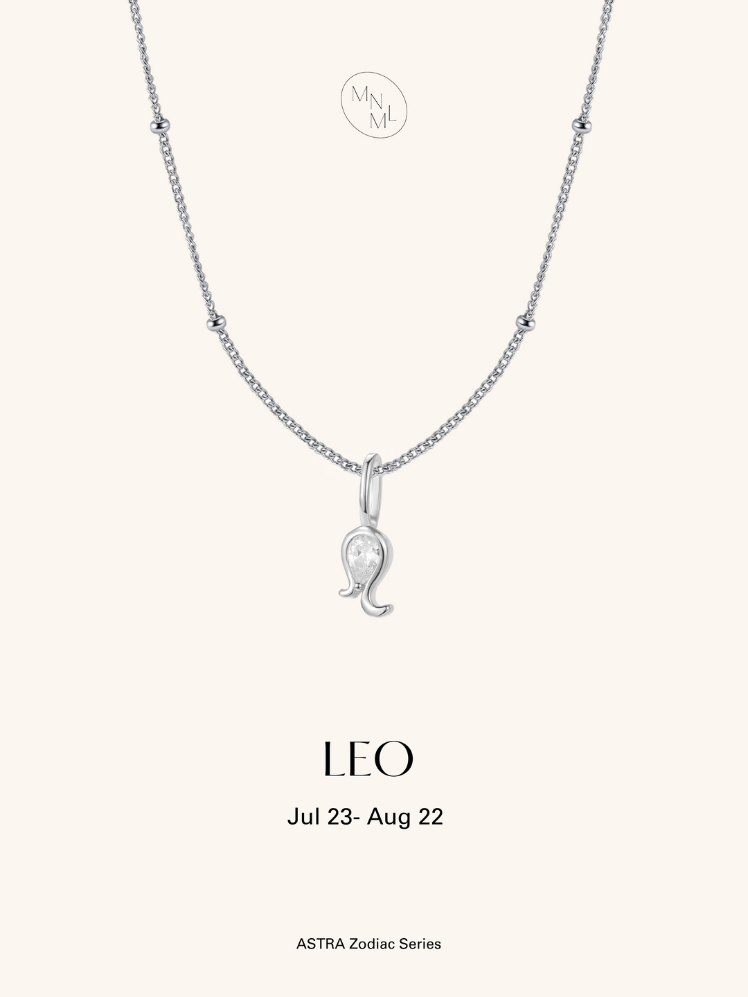 ASTRA Zodiac Sterling Silver Necklace