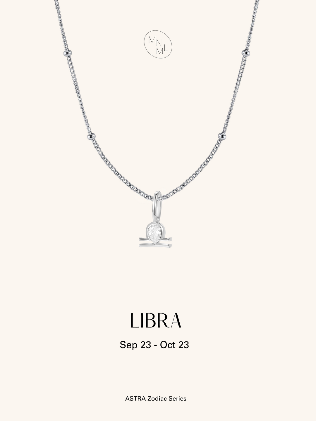 ASTRA Zodiac Sterling Silver Necklace