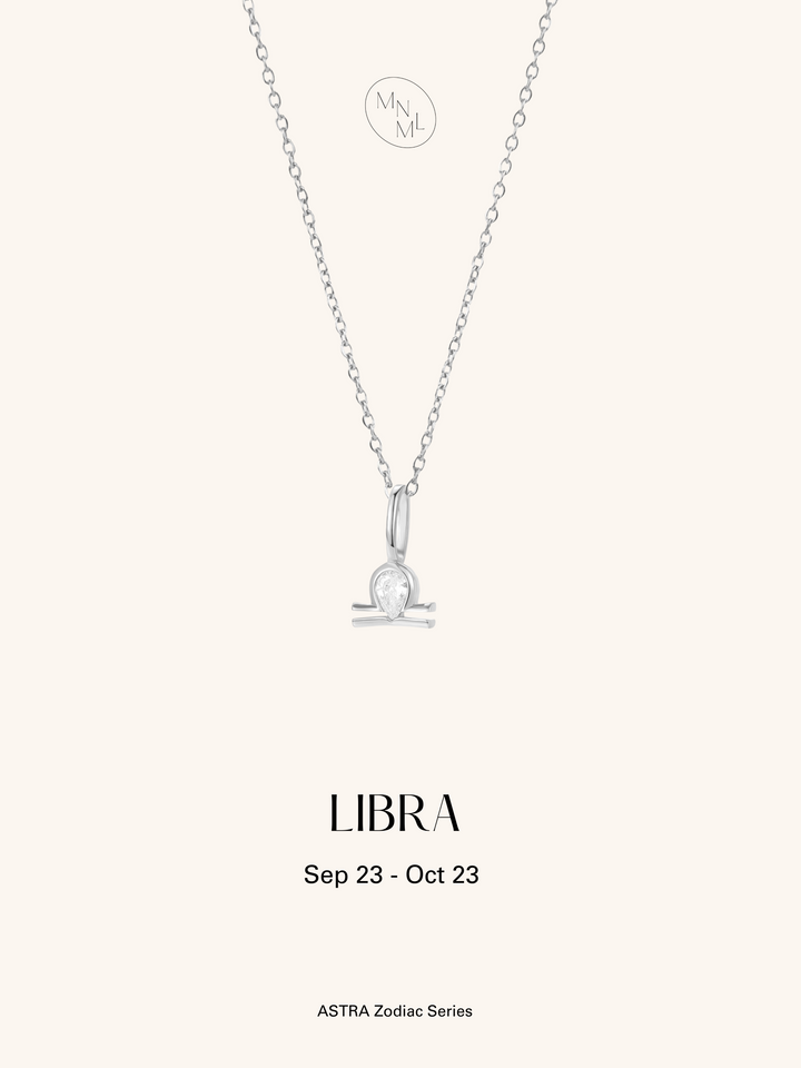 ASTRA Zodiac Sterling Silver Necklace