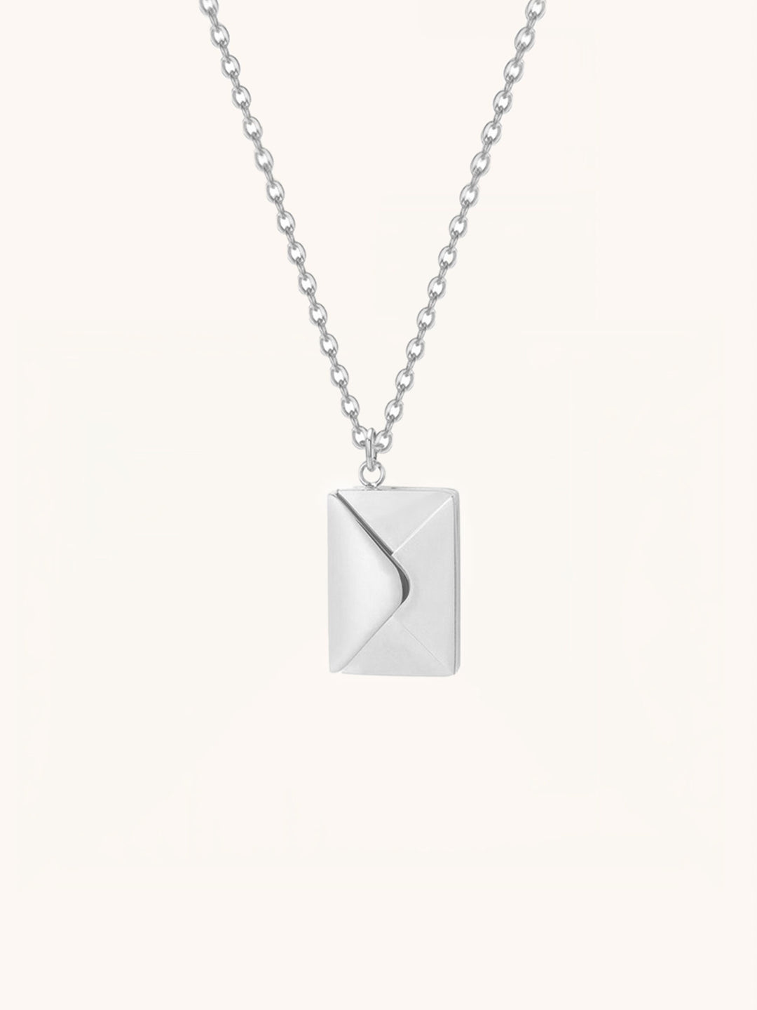 Love Letter Pendant Engravable Necklace - Minimalist Lab