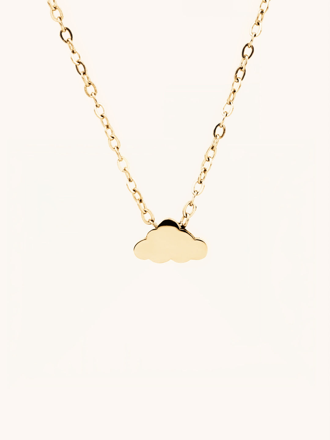 Mini Cloud Engravable Necklace - Minimalist Lab