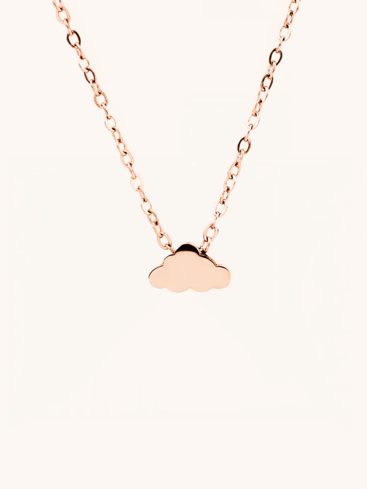 Mini Cloud Engravable Necklace