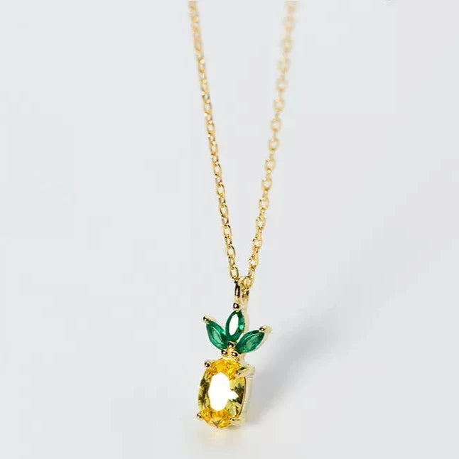 PINEAPPLE Sterling Silver Necklace