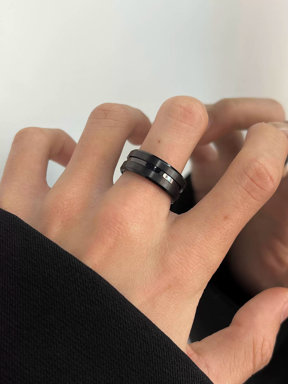 Matte Arc Ring - Minimalist Lab