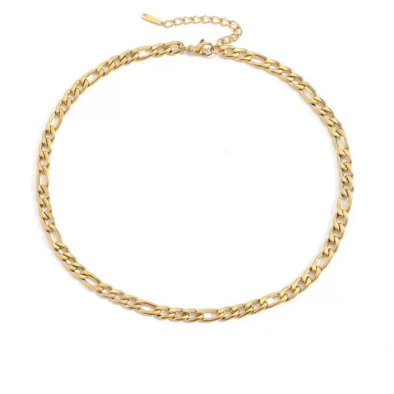 Figaro Chain Essential Necklace - Minimalist Lab