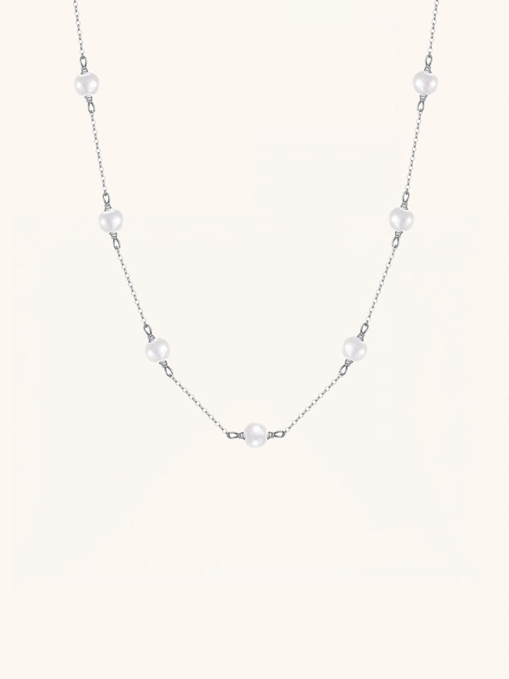 PEARLY Cable Chain Necklace - Minimalist Lab