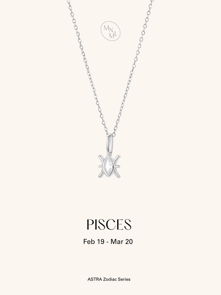 ASTRA Zodiac Sterling Silver Necklace