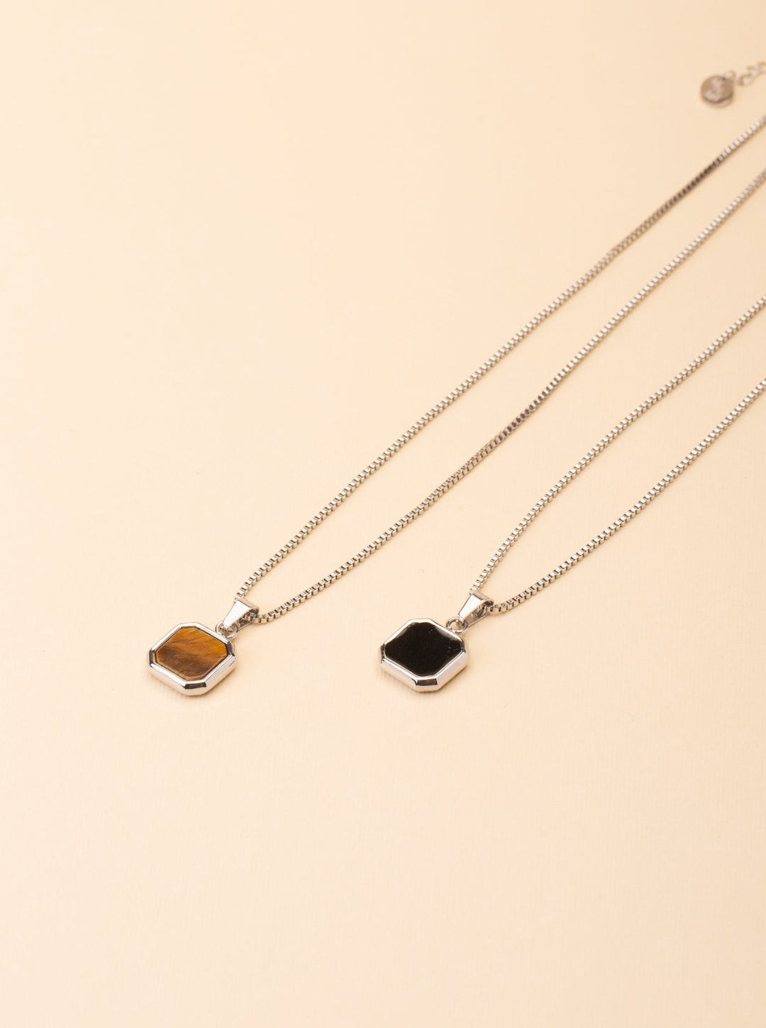 Bravery Square Engravable Necklace - Minimalist Lab