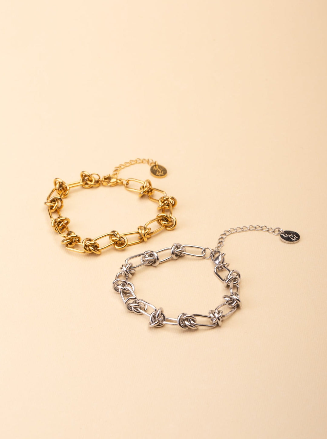 Rebel Knotted Chain Bracelet - Minimalist Lab