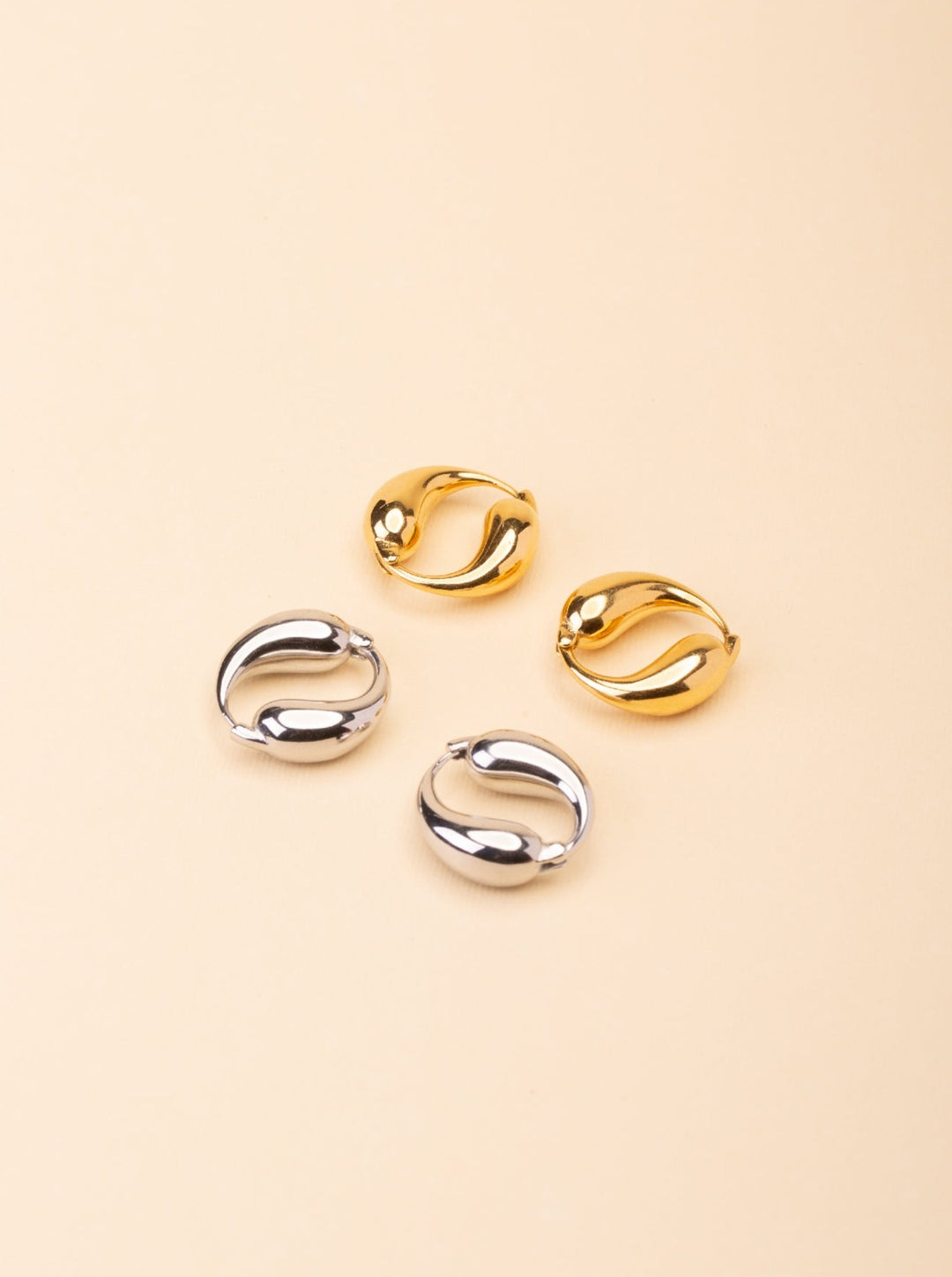 Balance Hoop Earrings - Minimalist Lab