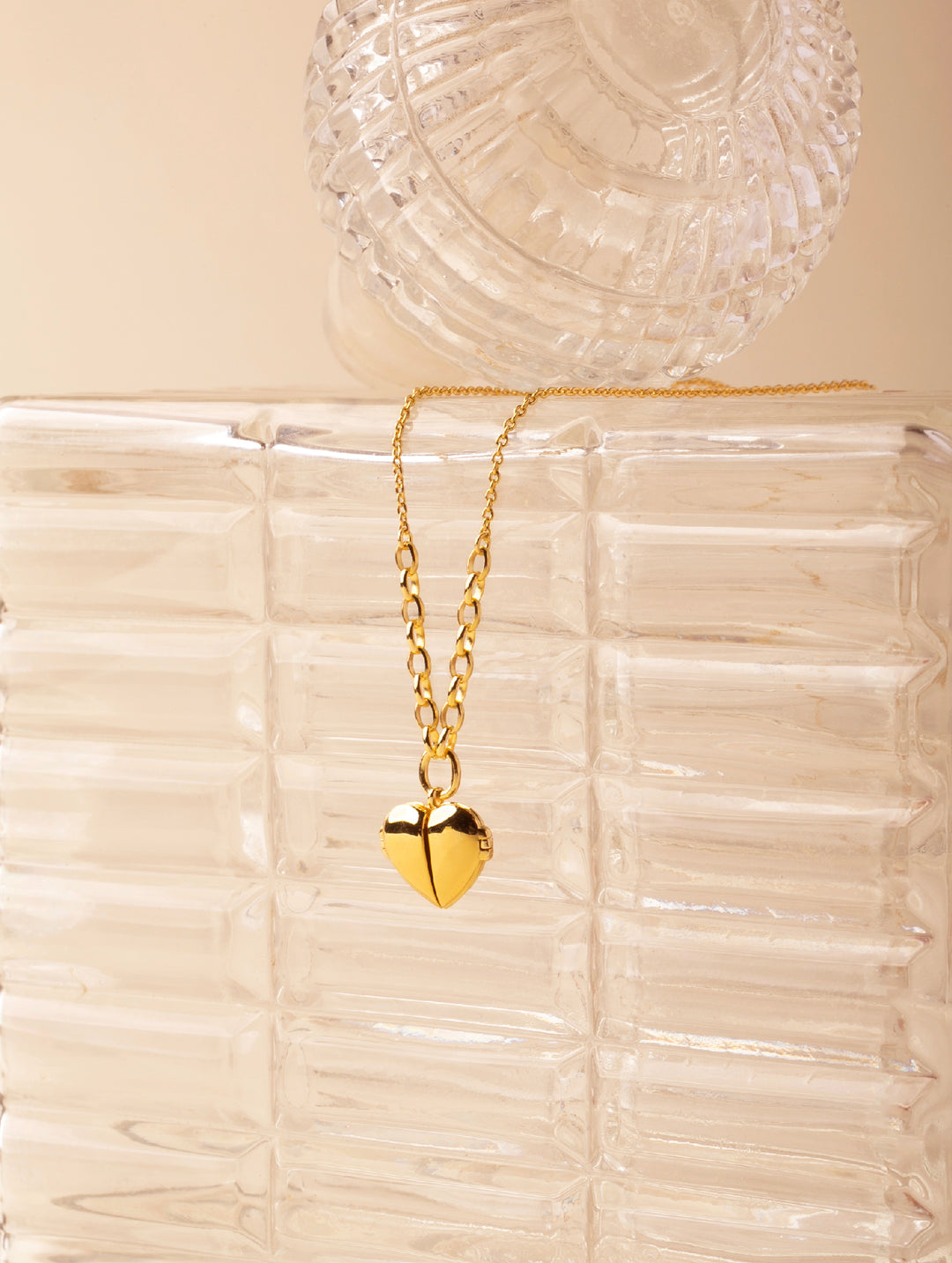 RAINE Heart Locket Necklace