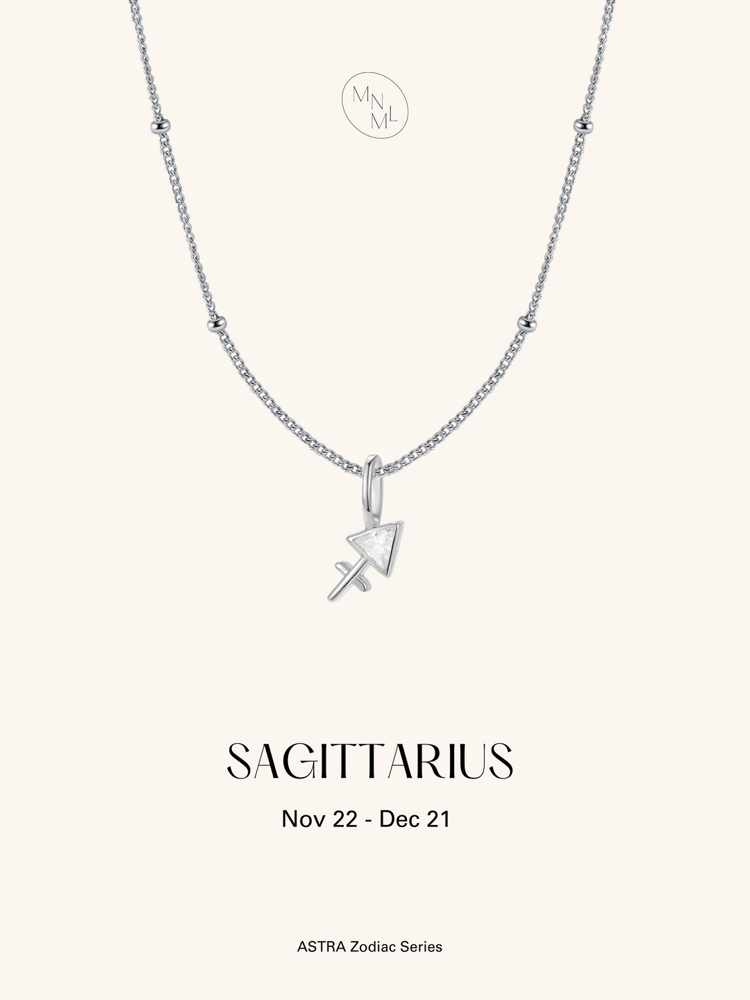 ASTRA Zodiac Sterling Silver Necklace