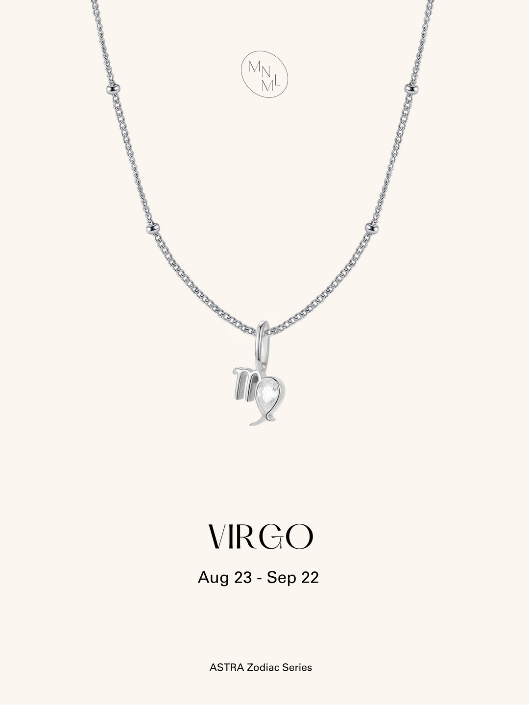 ASTRA Zodiac Sterling Silver Necklace