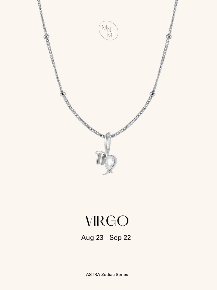 ASTRA Zodiac Sterling Silver Necklace