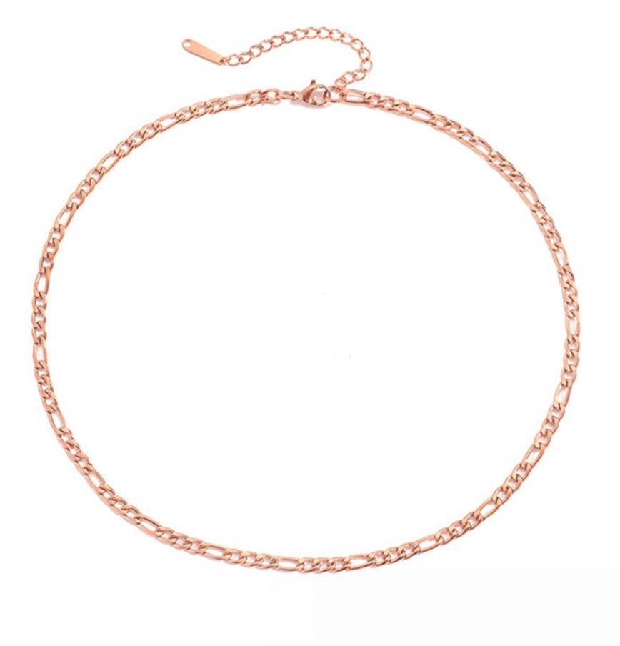 Figaro Chain Essential Necklace - Minimalist Lab