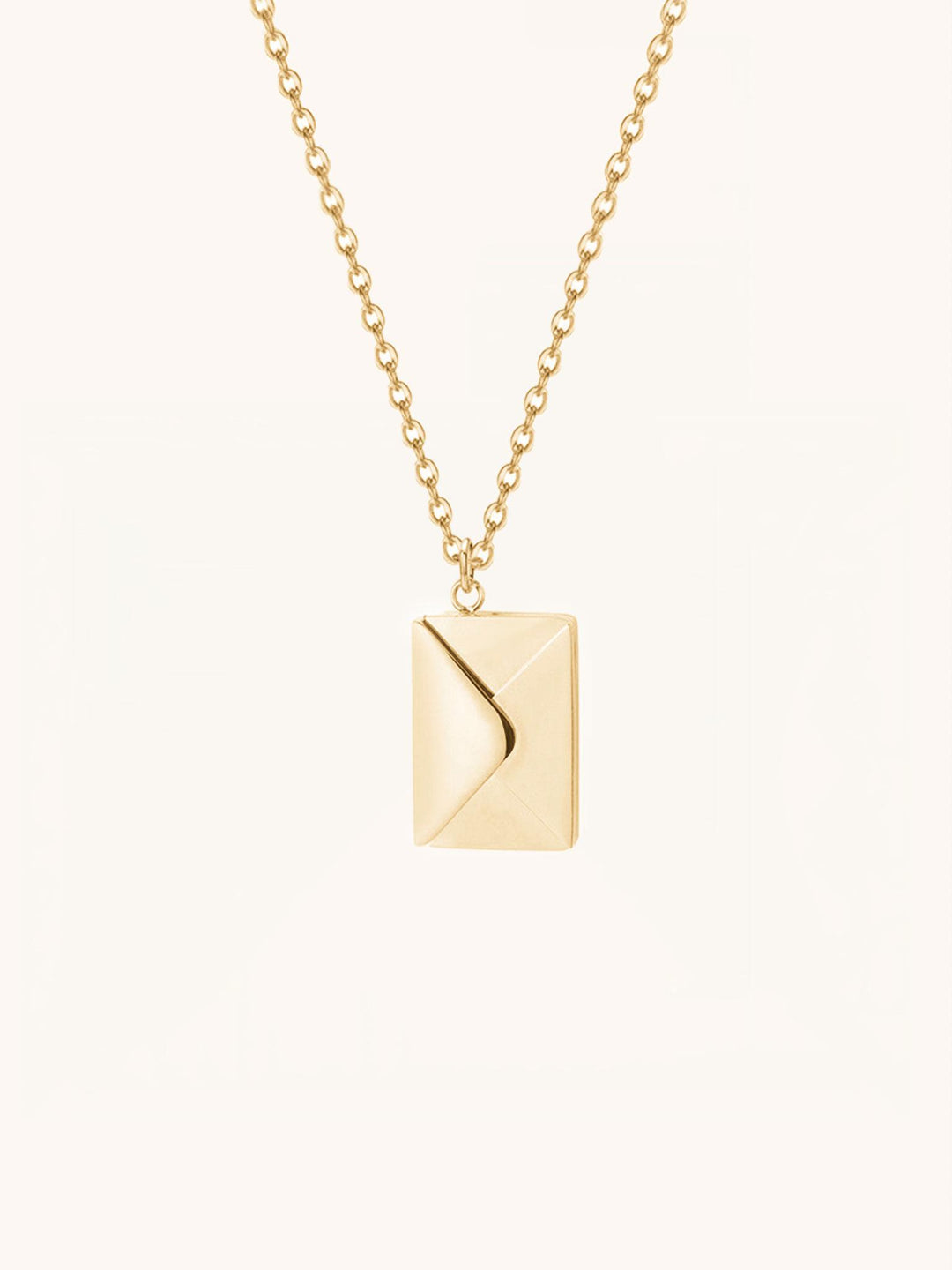 Love Letter Pendant Engravable Necklace - Minimalist Lab