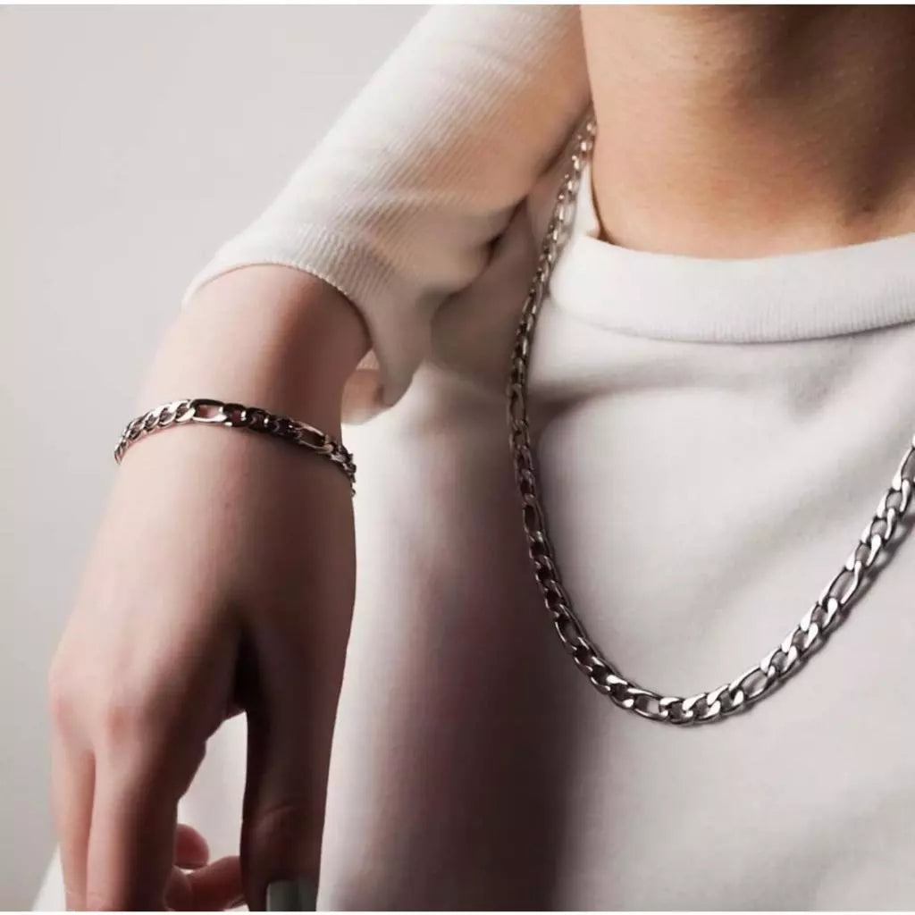 Figaro Chain Essential Necklace - Minimalist Lab