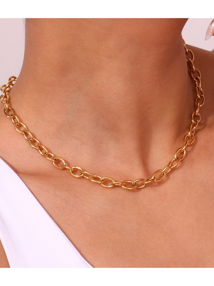 Bold Cable Chain Necklace