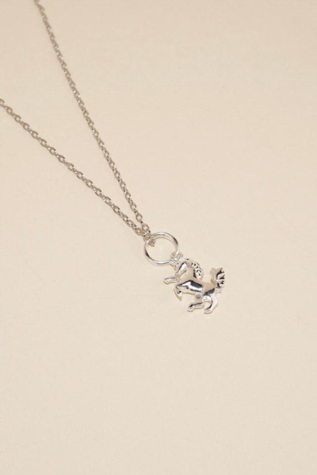 Silver Unicorn Necklace