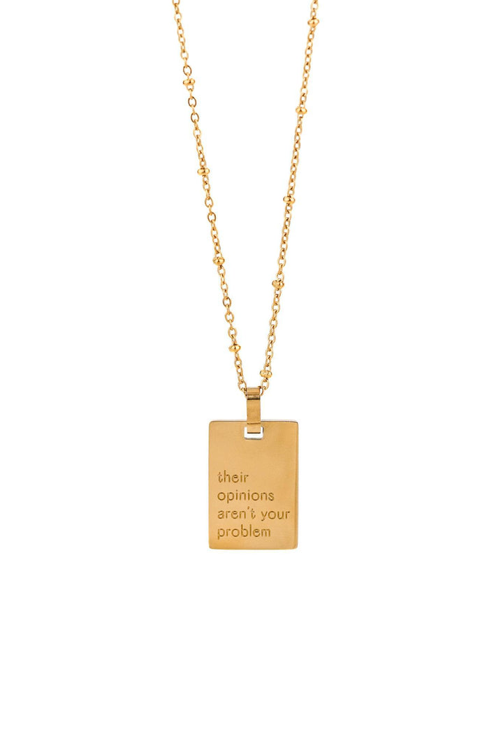 Boss-itivity Necklace - Minimalist Lab