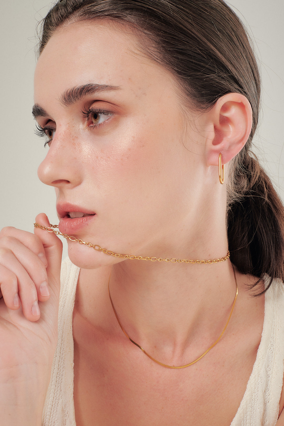 Irregular Chain Necklace - Minimalist Lab