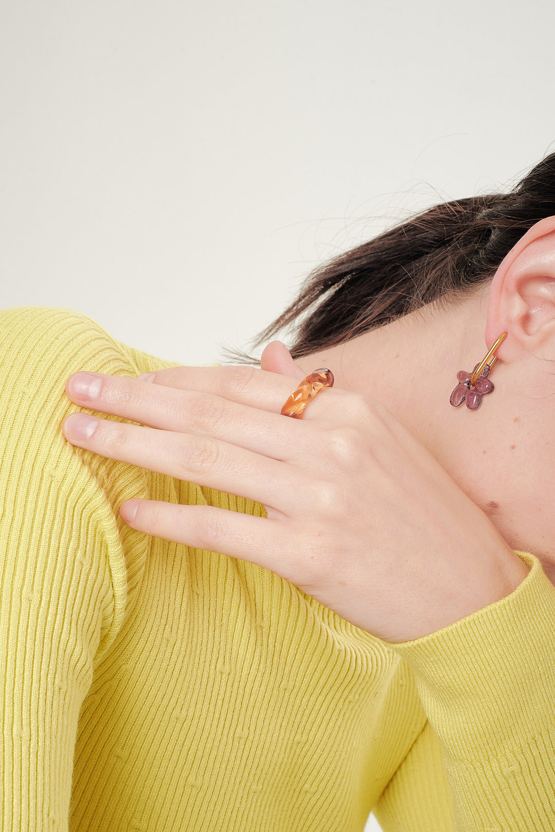 Organic Rope Glass Ring - Minimalist Lab