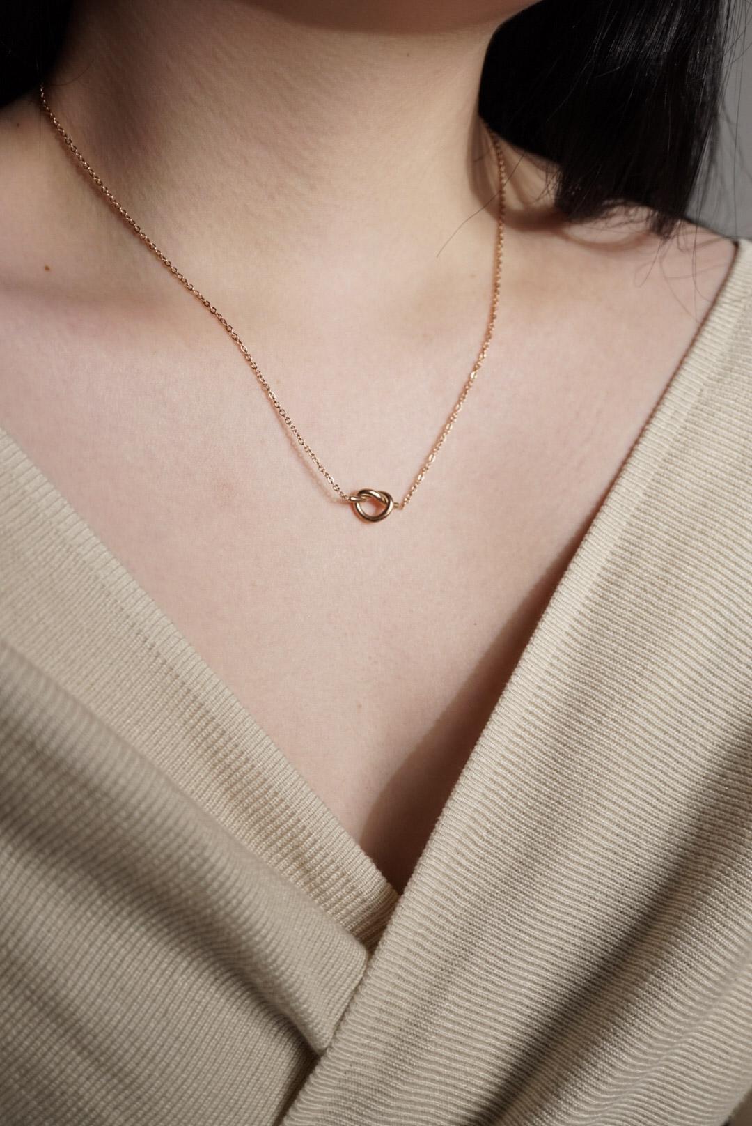 Love Me Knot Necklace